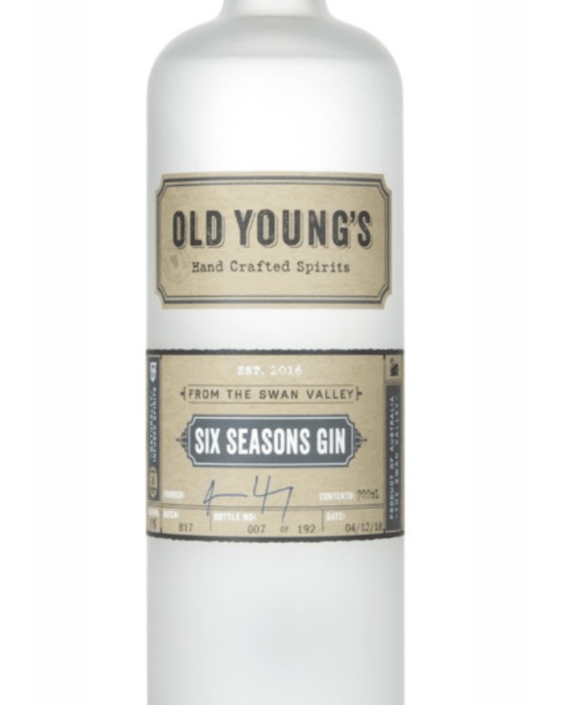 Six Seasons Gin Bottle